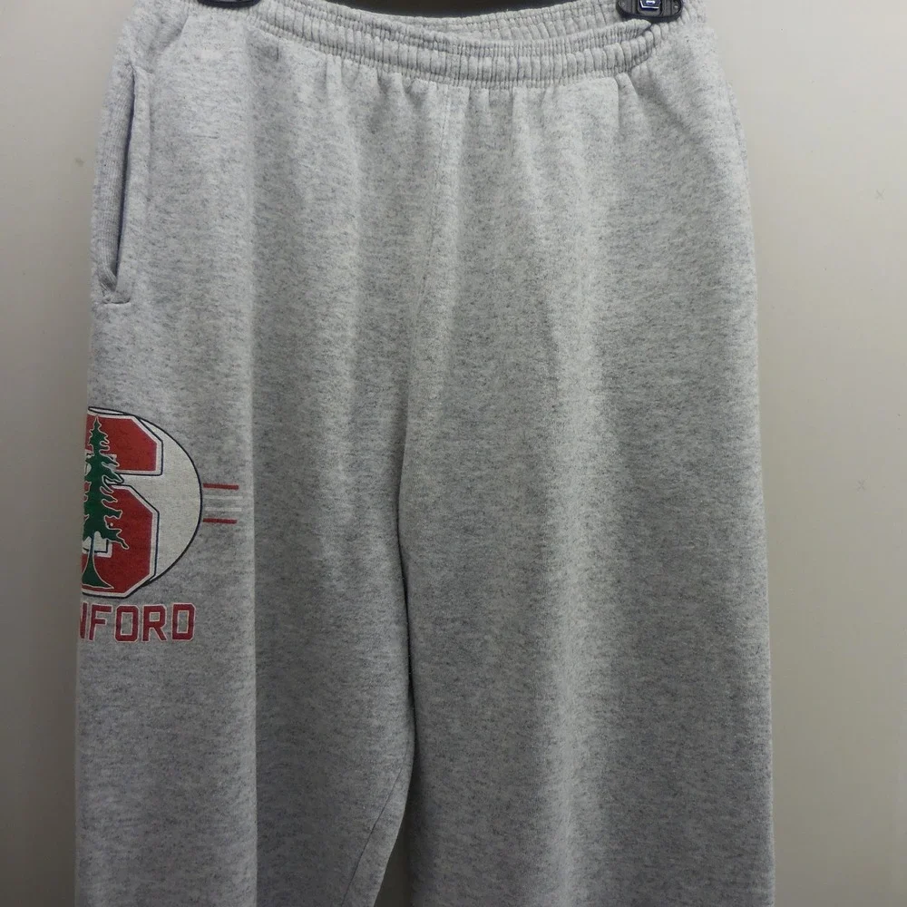 Vintage Galt Sand Stanford University Sweatpants Gray Mens Large Made in USA